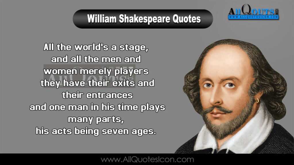 William Shakespeare Quotes in English 2K Wallpapers Life Inspiration