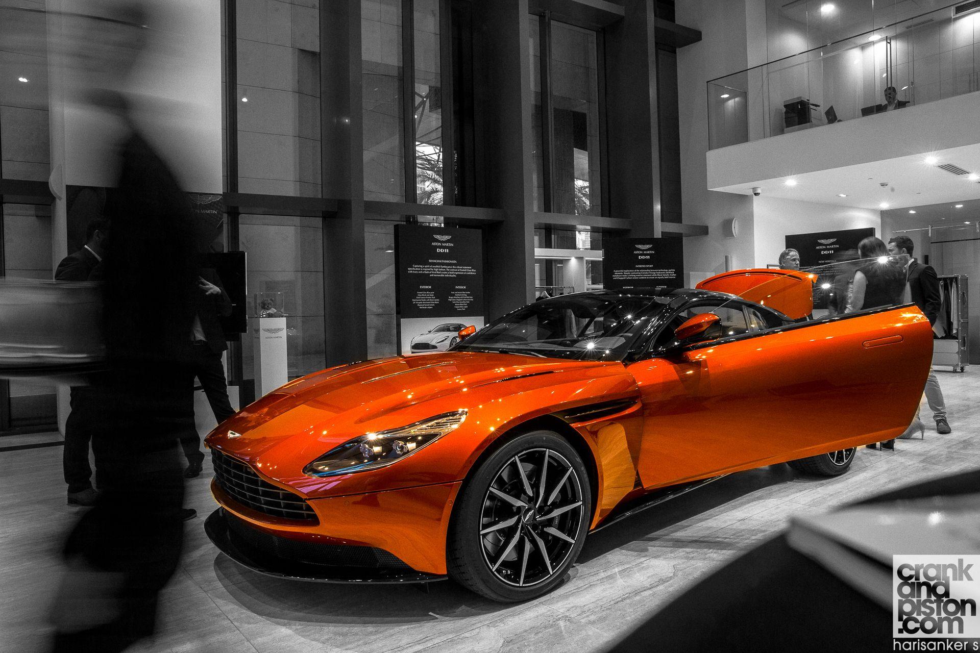 Aston Martin DB unveiled Dubai, UAE