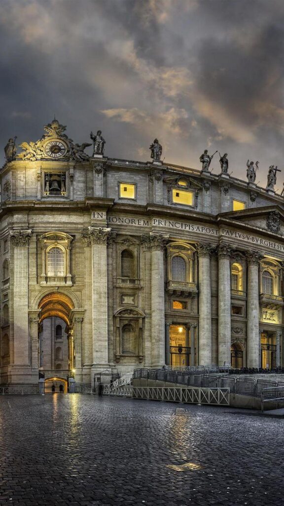 Vatican City, Basilica De San Pedro Wallpapers iPhone Plus