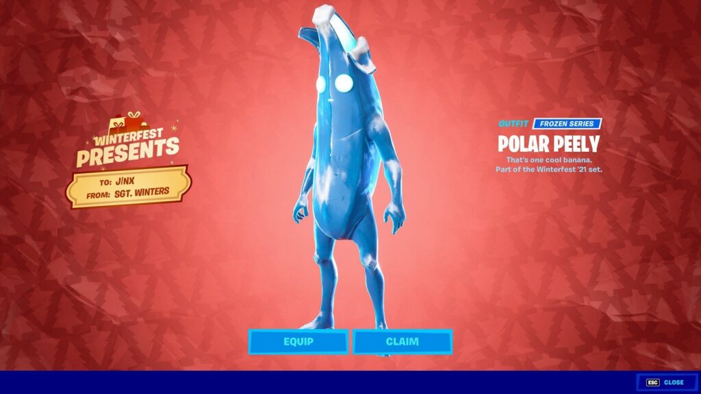 How to get Frozen Peely skin early in Fortnite Chapter Season