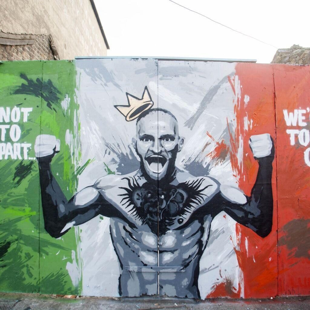 Wallpapers Conor McGregor, Conor McGregor, UFC, Grafiti Wallpaper for