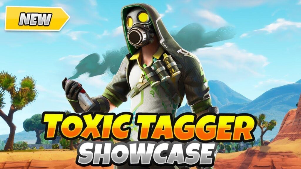 11+ Wallpapers in Toxic Tagger Fortnite Category