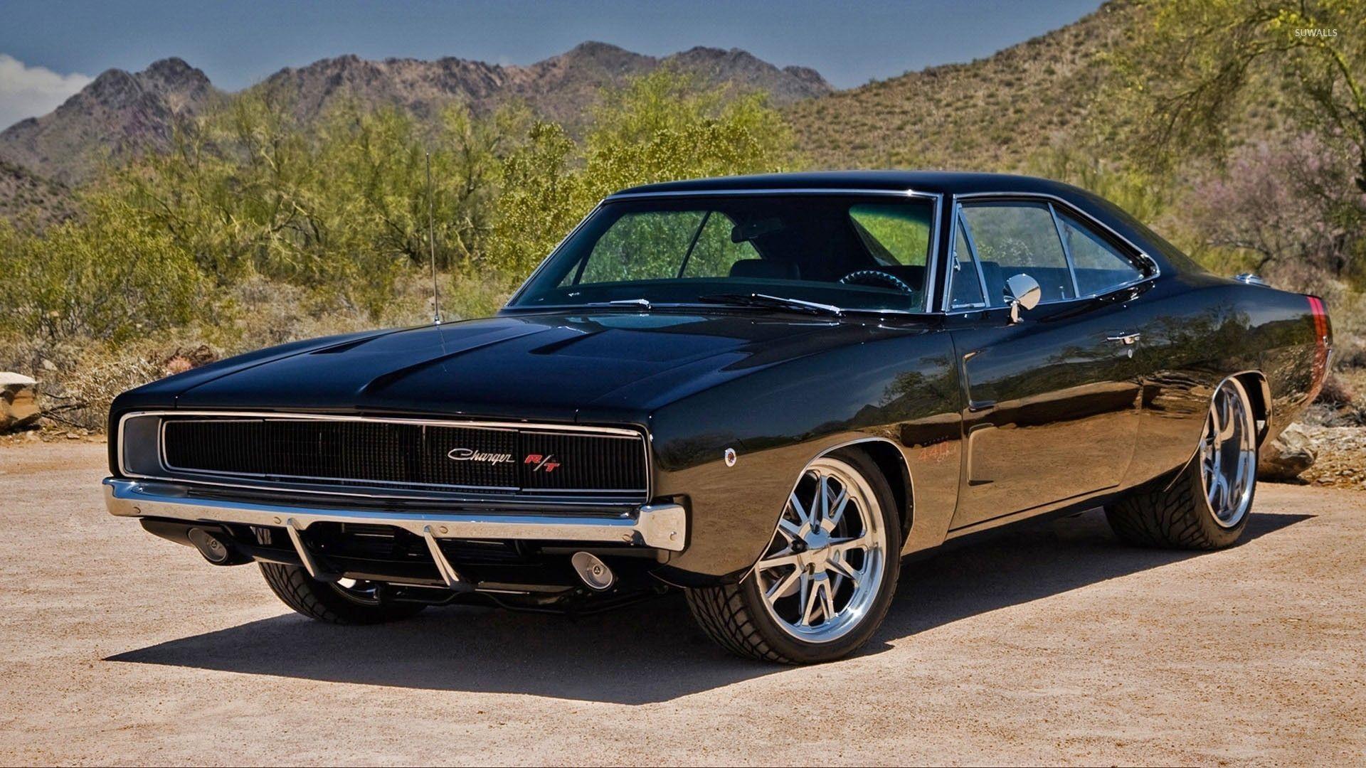 Dodge Charger R|T front side view wallpapers