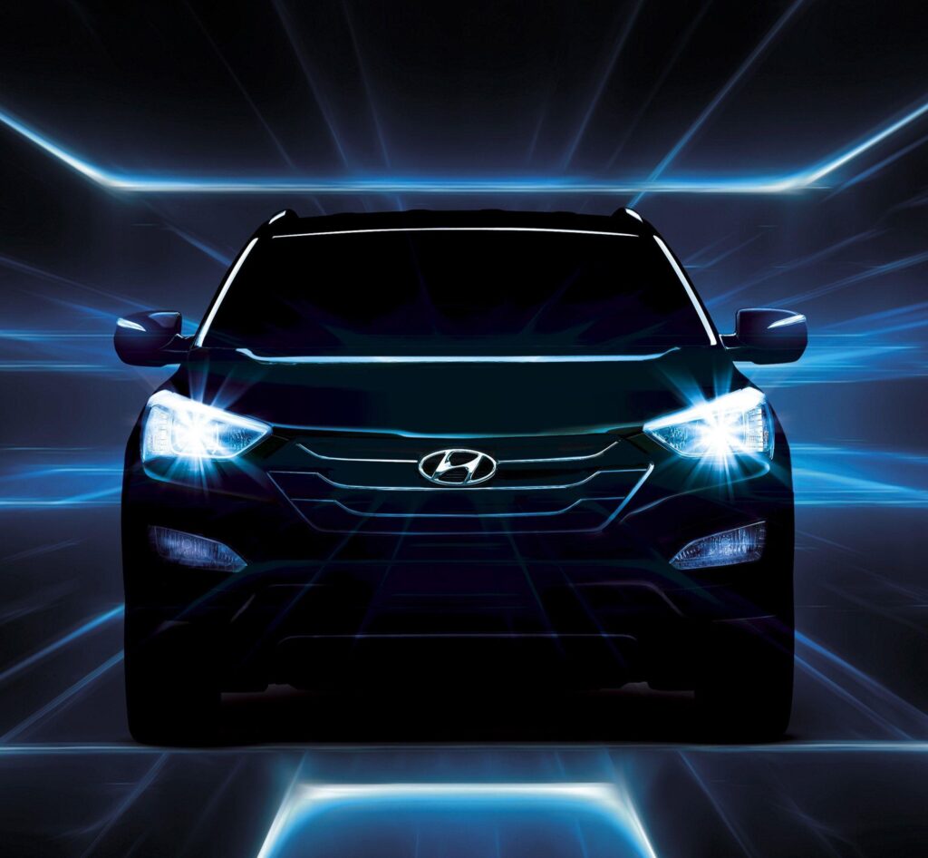 New Teaser Wallpaper of Hyundai Santa Fe