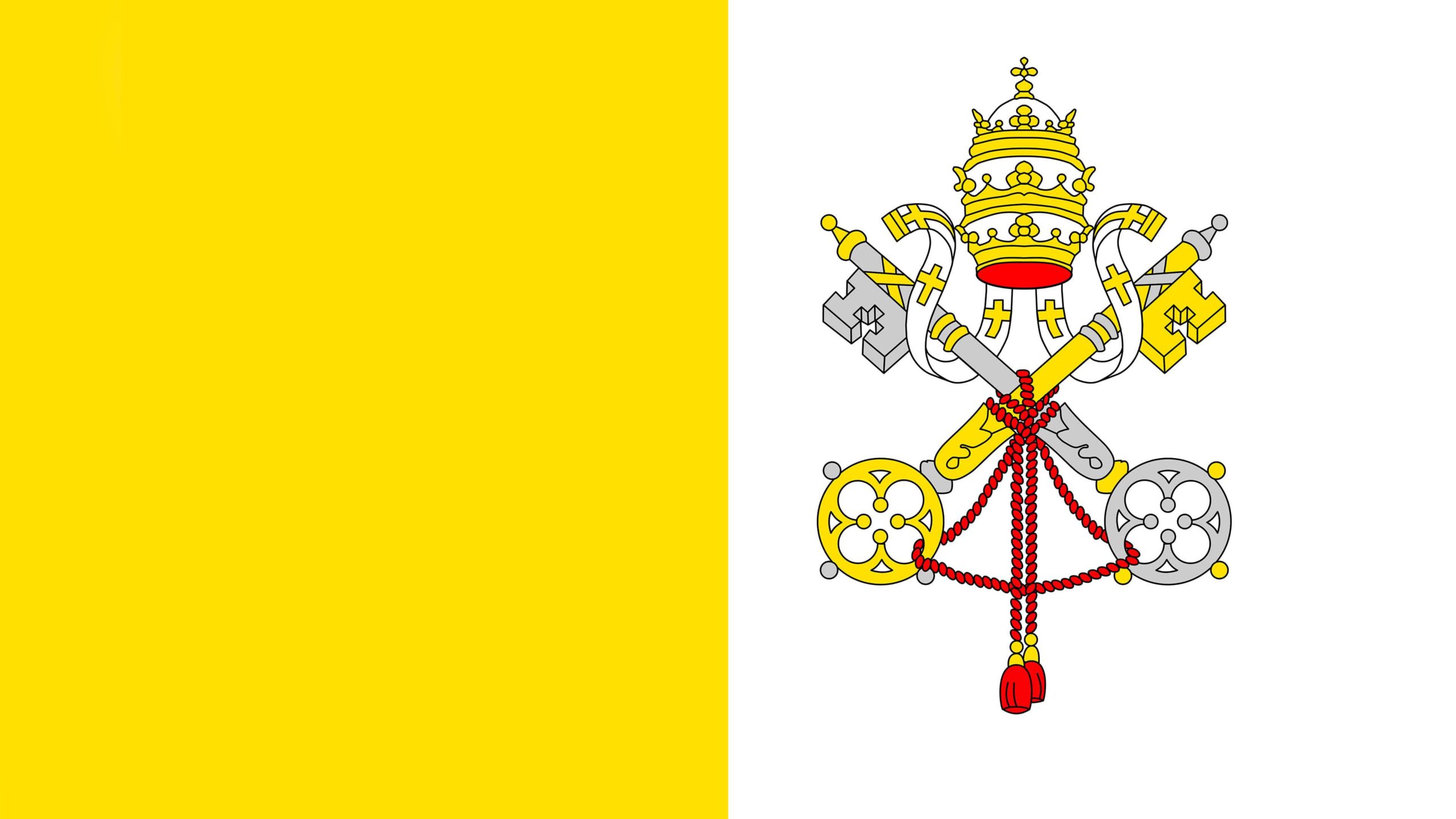 Vatican City Flag UHD K Wallpapers