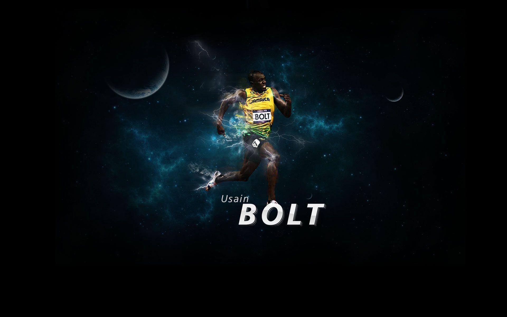 Usain Bolt runs like Puma wallpapers and Wallpaper