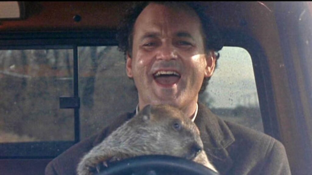 Bill Murray Reenacts ‘Groundhog Day’ By Going To See ‘Groundhog Day