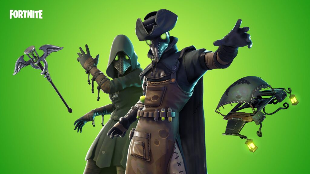 K Backgrounds Fortnite Skins Scourge & Plague Wallpapers and