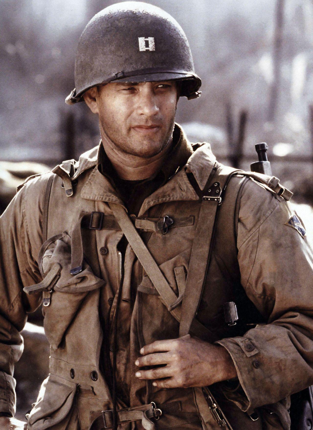 Tom Hanks in Saving Private Ryan Almost everything this man stars