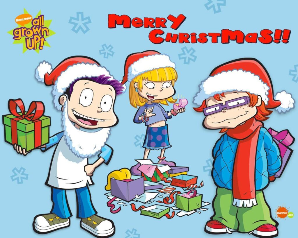 Nickelodeon Christmas Wallpapers Christmas Cartoons