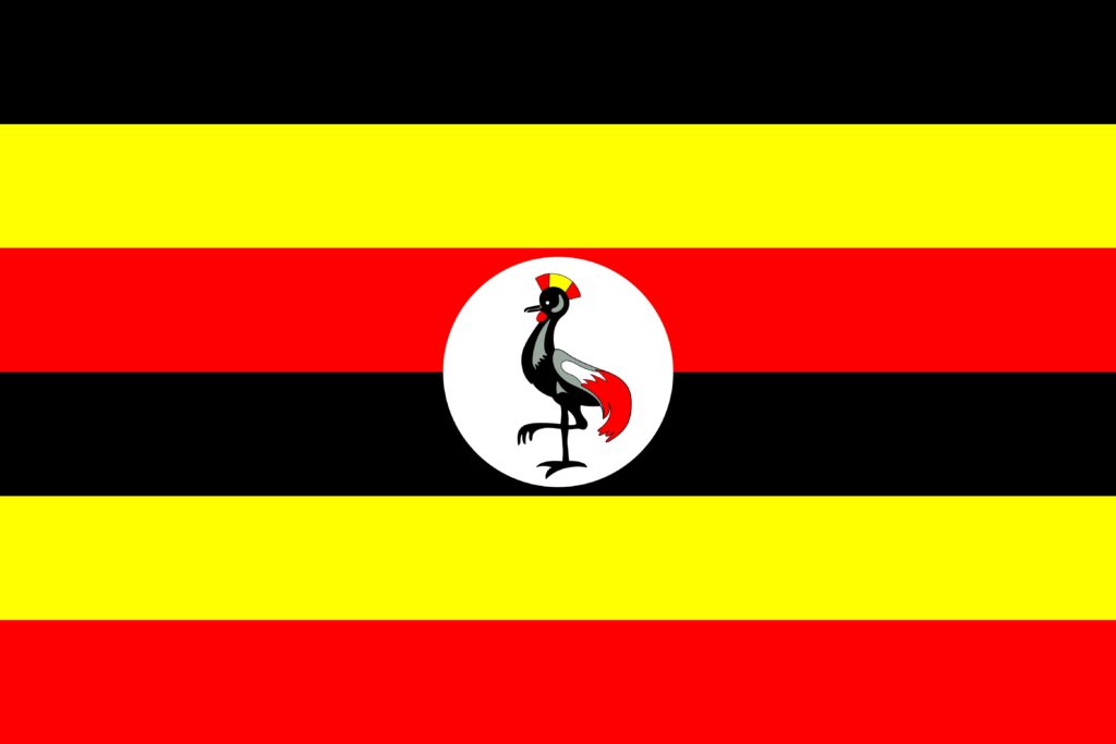 Wallpaper Uganda Flag Stripes