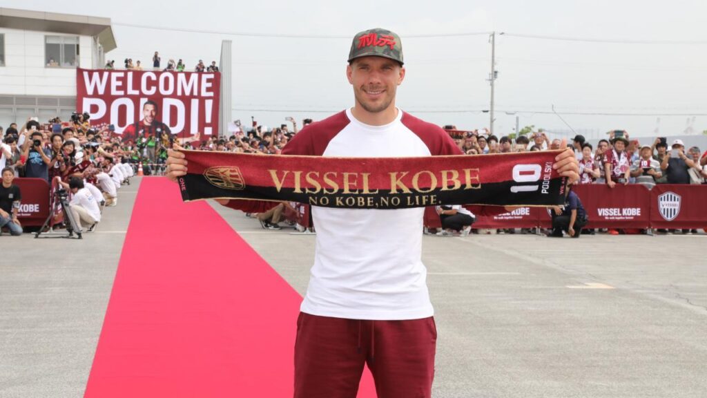 Star Player Lukas Podolski Joins Vissel Kobe!