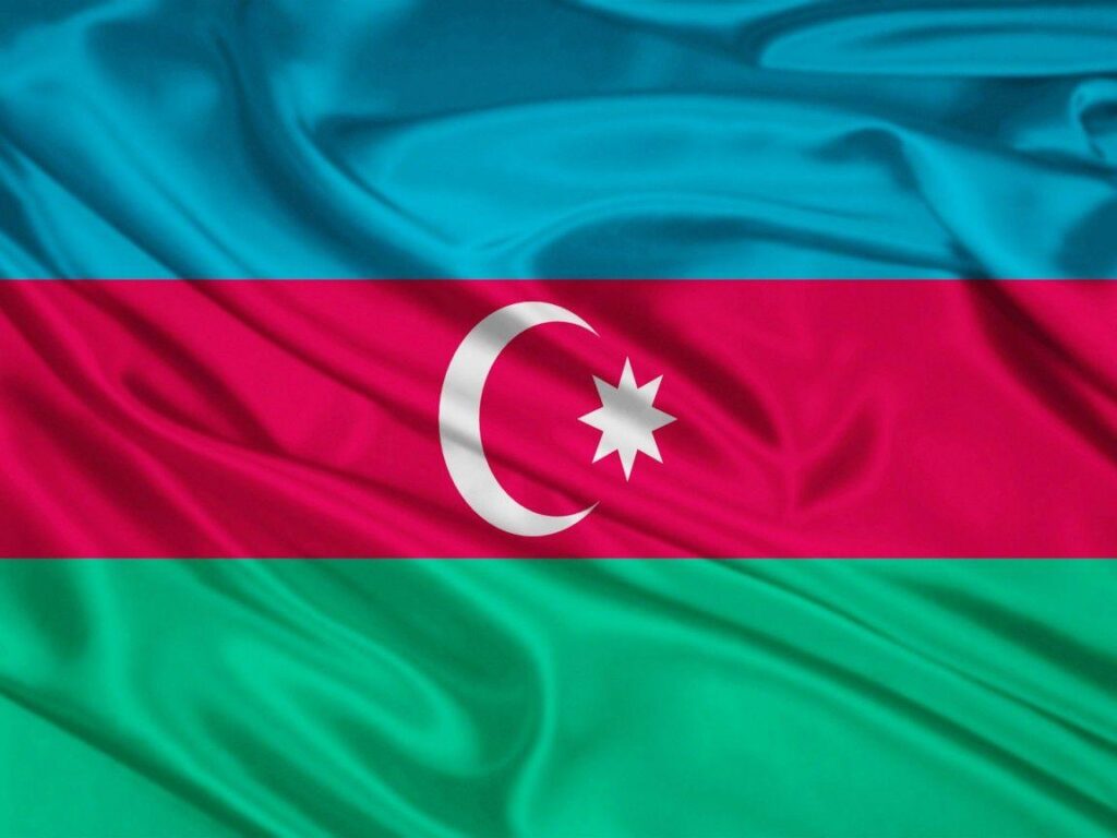 Azerbaijan Flag