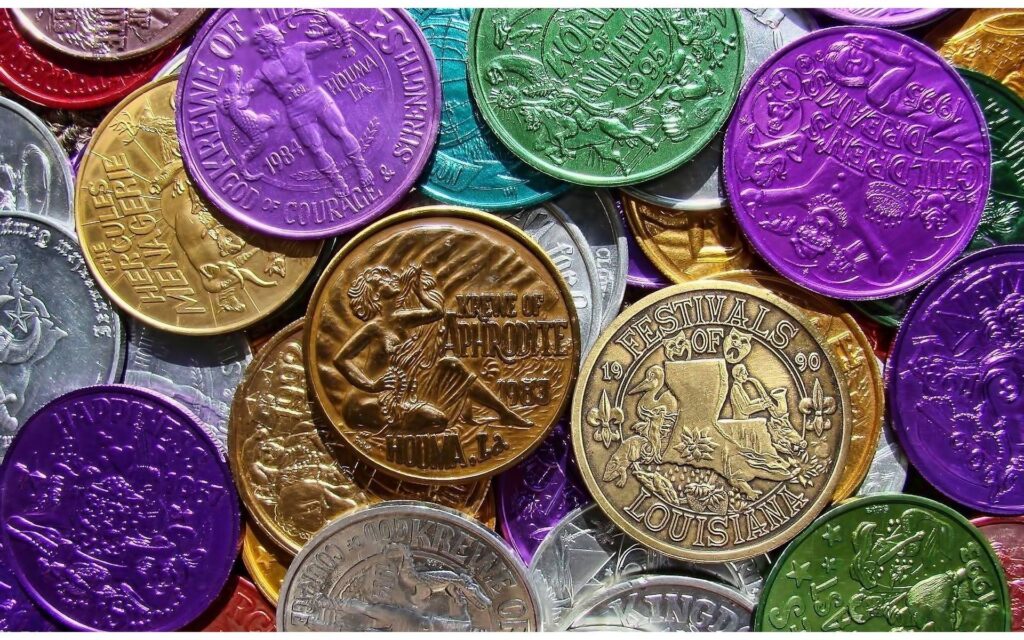 Mardi Gras Coins Wallpapers