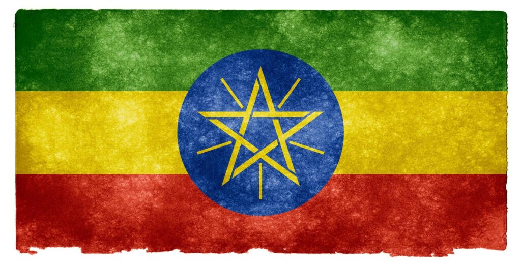 Free photo Ethiopia Grunge Flag