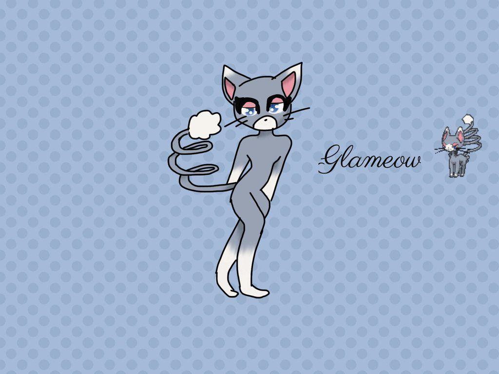 Glameow Drawing by wolfpup