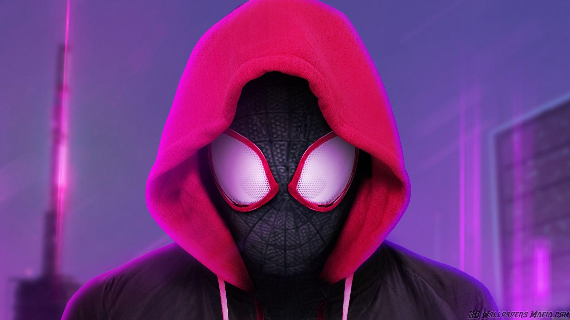 Miles Morales Spider Man Into the Spider Verse Wallpapers