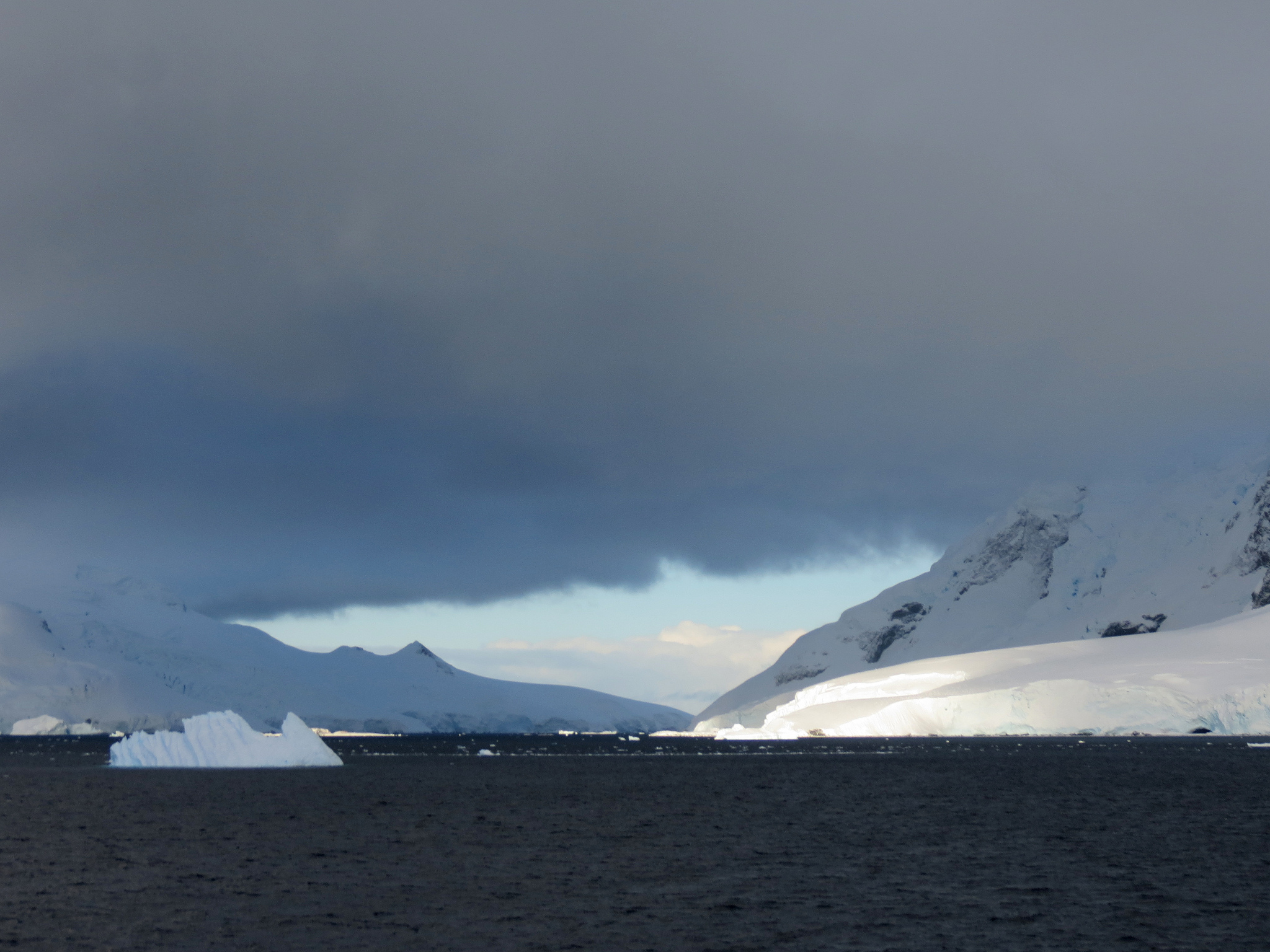 Iceberg in Paradise Bay on the Danco Coast Antarctica …