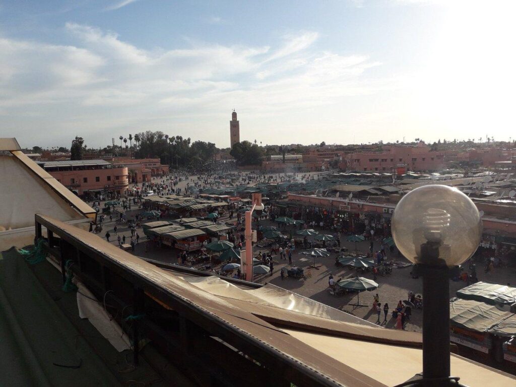 Mandy Sinclair on Twitter Last night in Jemaa el Fna as we awaited