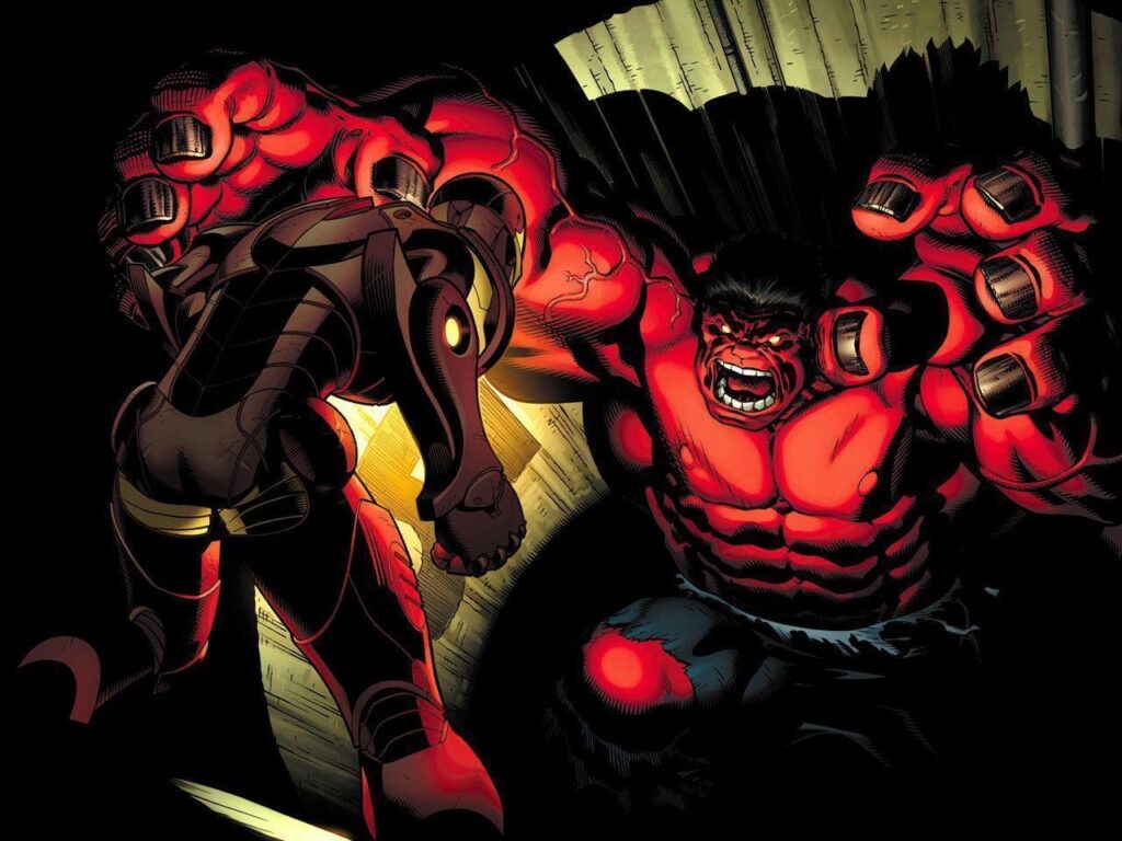 RED HULK Desk 4K and mobile wallpapers Wallippo