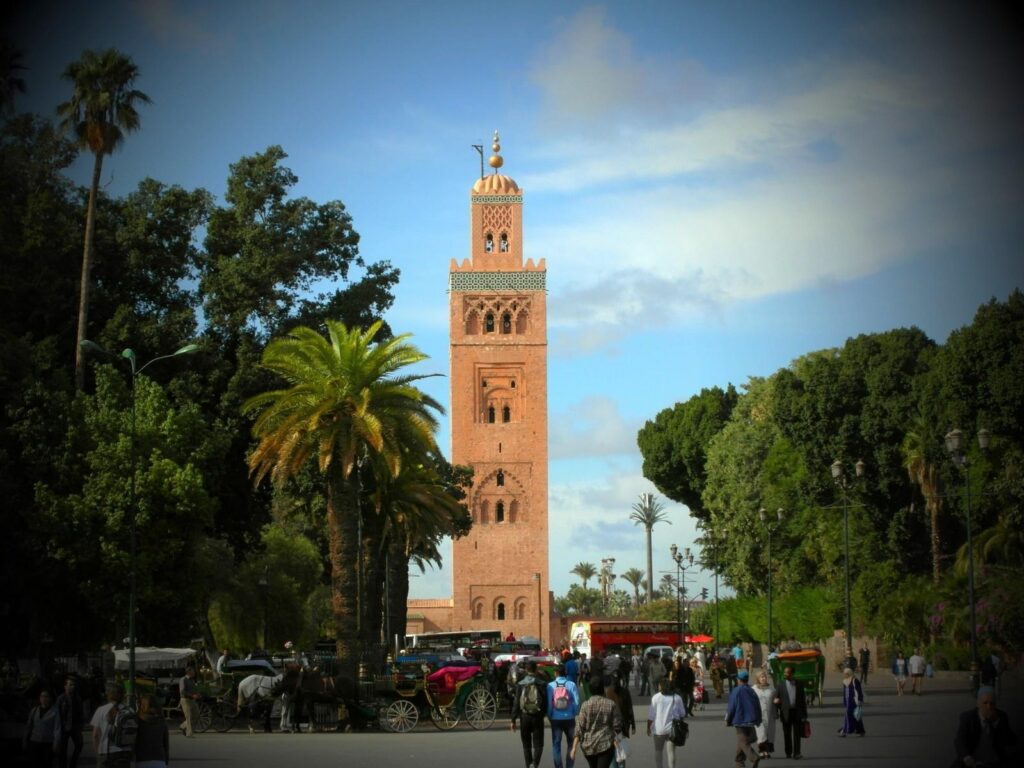 Marrakech, De la Place Jemaa el Fna au Parc Lalla Hasna en passant
