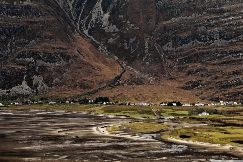 Torridon village, Scotland, United Kingdom 2K desk 4K wallpapers