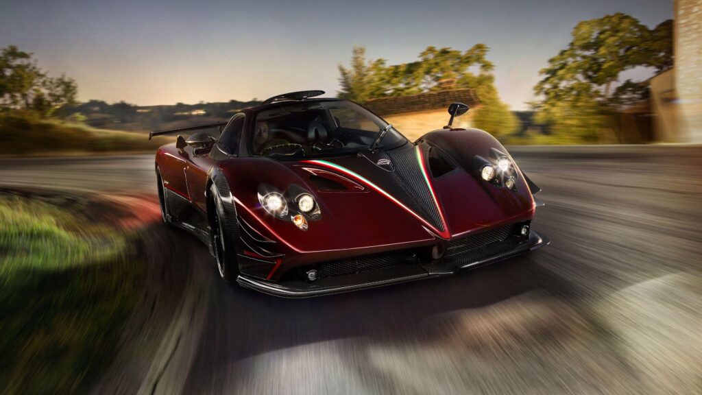 Pagani zonda fantasma evo k wallpapers picture