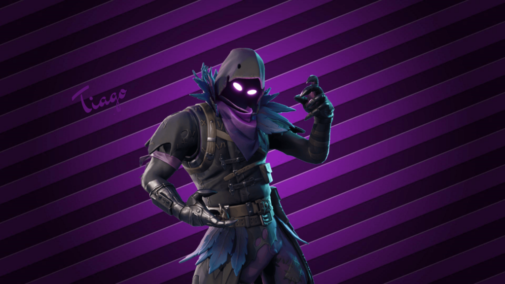 First raven pic made with paint FortNiteBR