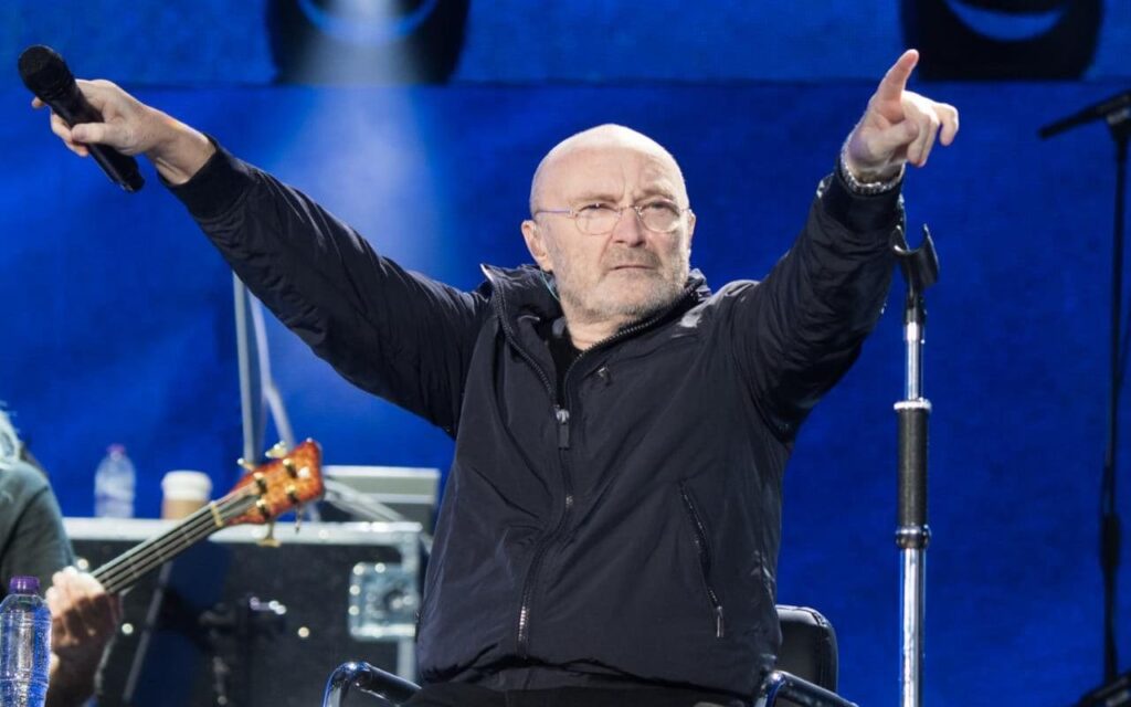 He could barely walk but Phil Collins still knocked it out of Hyde