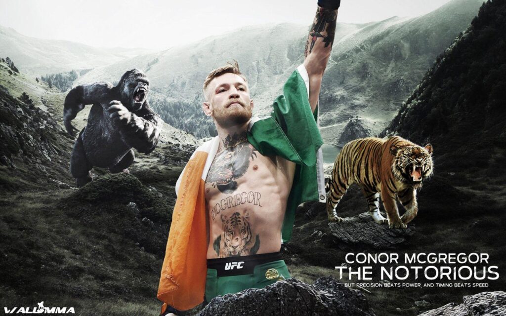 Conor McGregor win ufc by MMASportWall