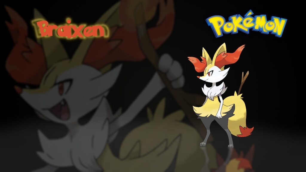 I made a Braixen wallpapers for my boyfriend, thought I could post it