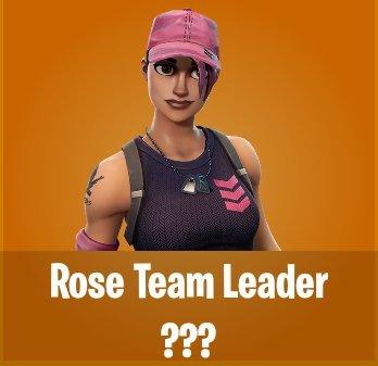 Rose Team Leader Fortnite wallpapers