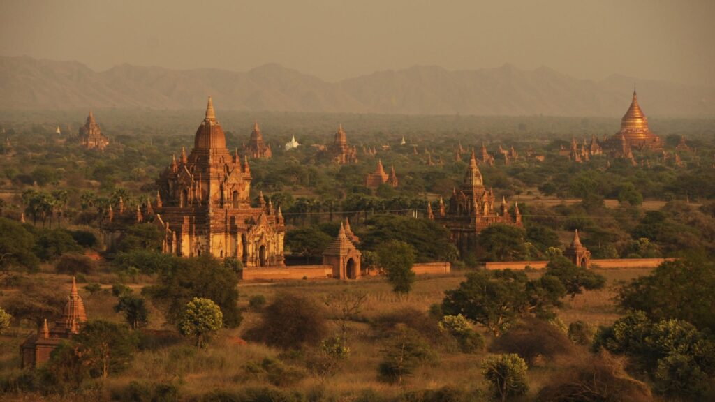 Wallpapers Bagan Temples, Myanmar, travel, tourism, booking, Travel