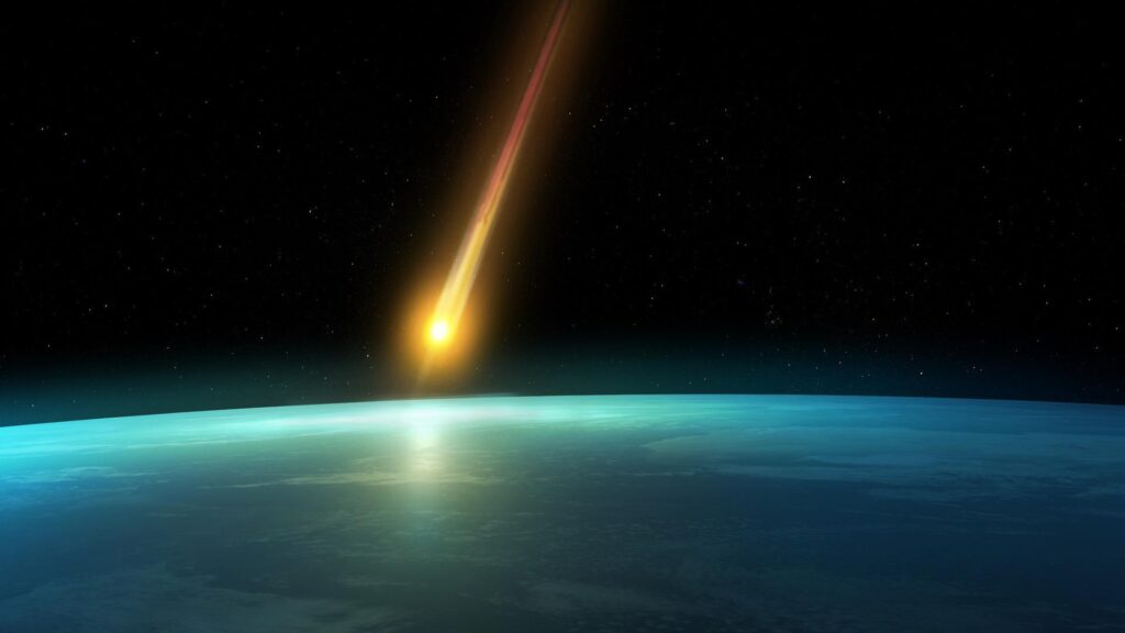 Real Meteor Crash 2K Wallpaper, Backgrounds Wallpaper