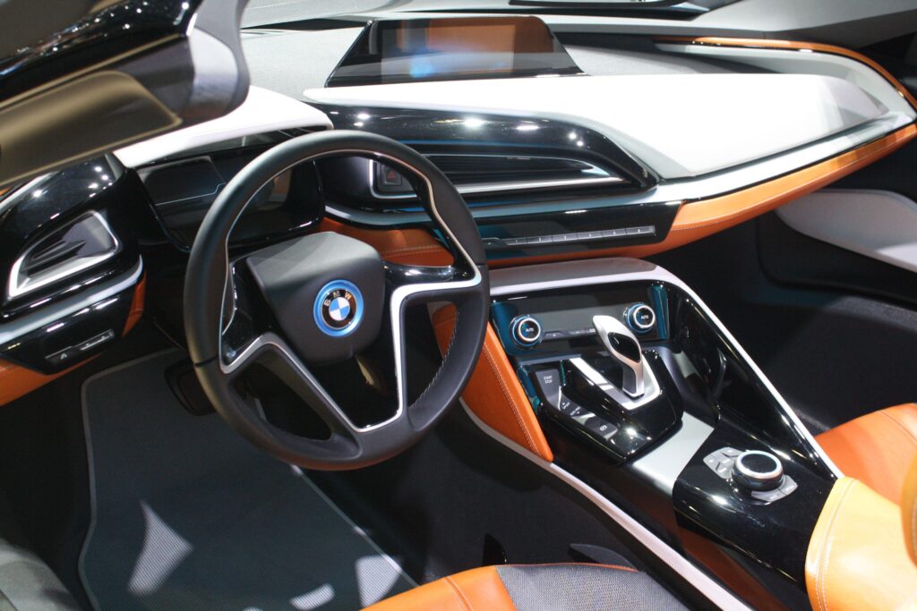BMW i Roadster Concept Interior LA Auto Show