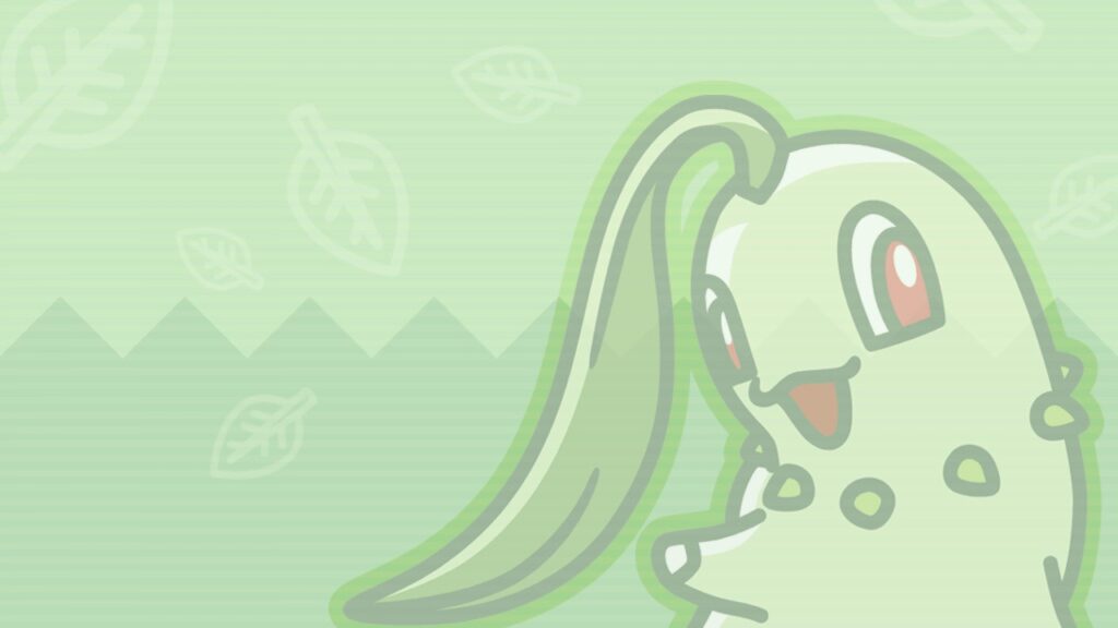 Chikorita pokemon best widescreen backgrounds awesome