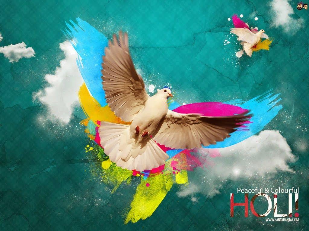 Fresh Happy Holi Wallpaper,WallPapers,Greetings,Pictures and