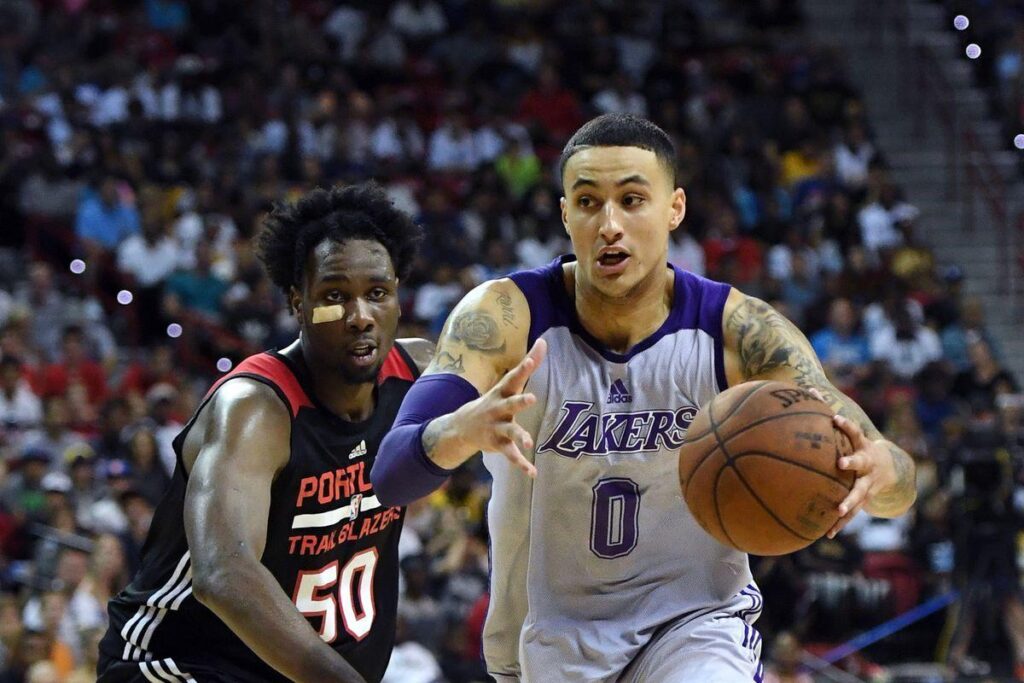 These videos show why Lakers forward Kyle Kuzma might be the steal