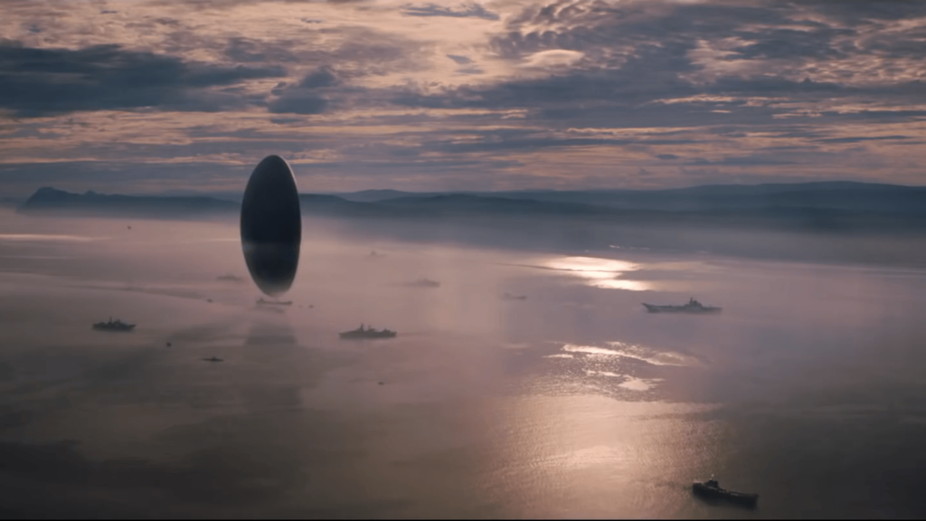Spaceship on the Sea Arrival the Movie Wallpapers