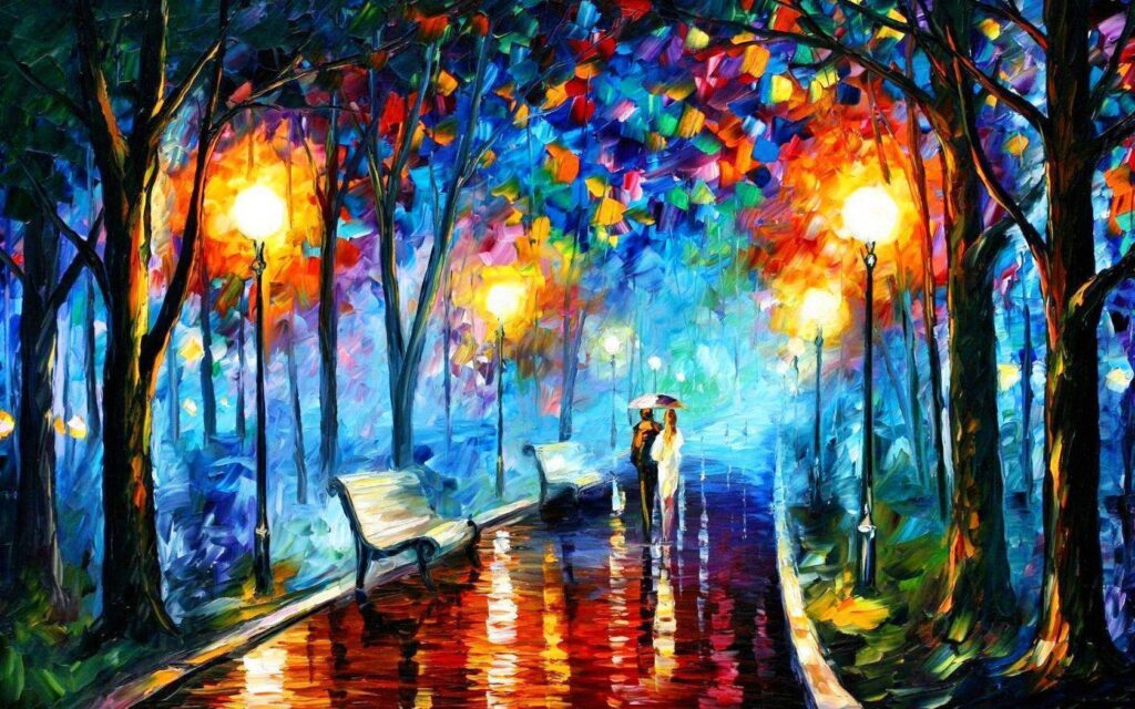Wallpapers Famous Painting Artist Painter Brush Oil On Canvas