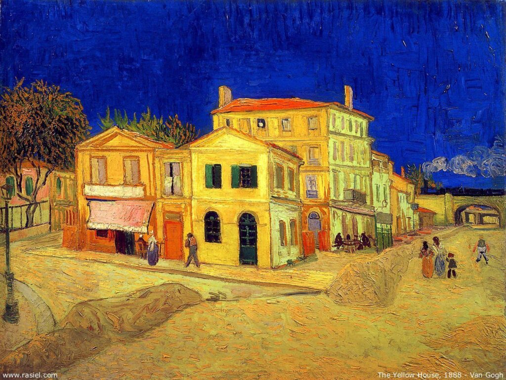 The Yellow House Vincent van Gogh Wallpapers