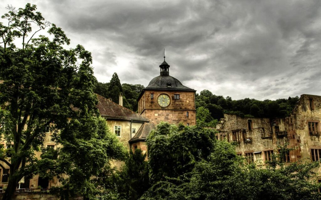 Heidelberg Castle 2K Wallpapers and Backgrounds Wallpaper