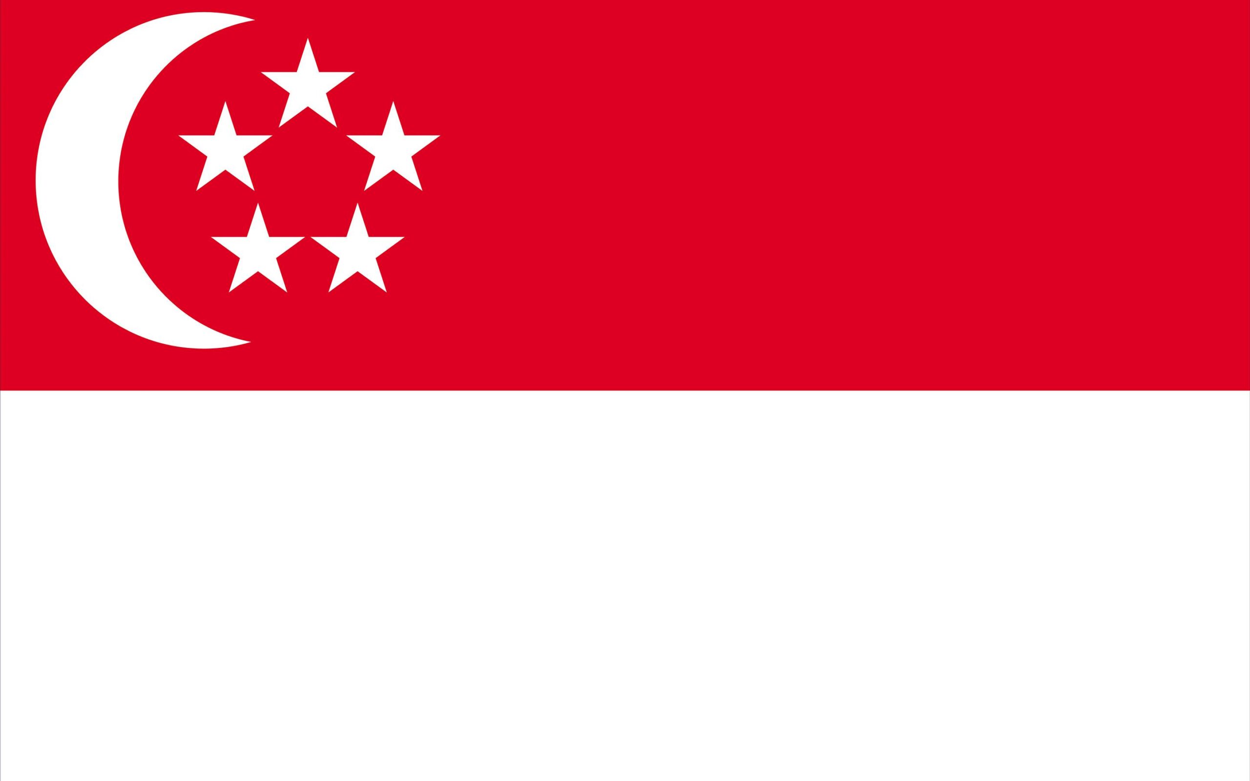 Wallpapers Singapore Flag