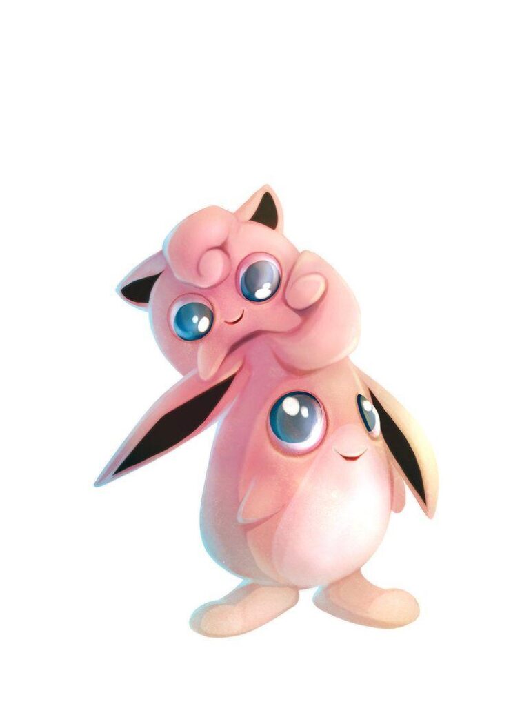 Jigglypuff and Wigglytuff by francis