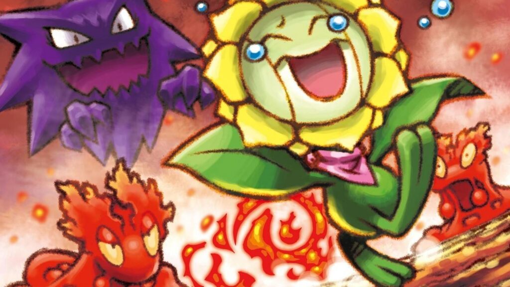 Nintendo pokemon haunter artwork sunflora wallpapers