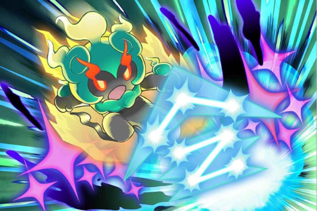 Pokémon’s newest legendary is an adorable fighting ghost
