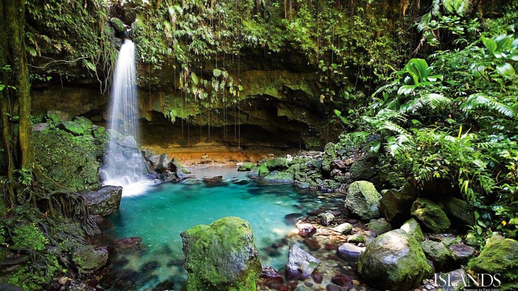 Wallpapers Tagged With Dominica Calendar Dominca Waterfall