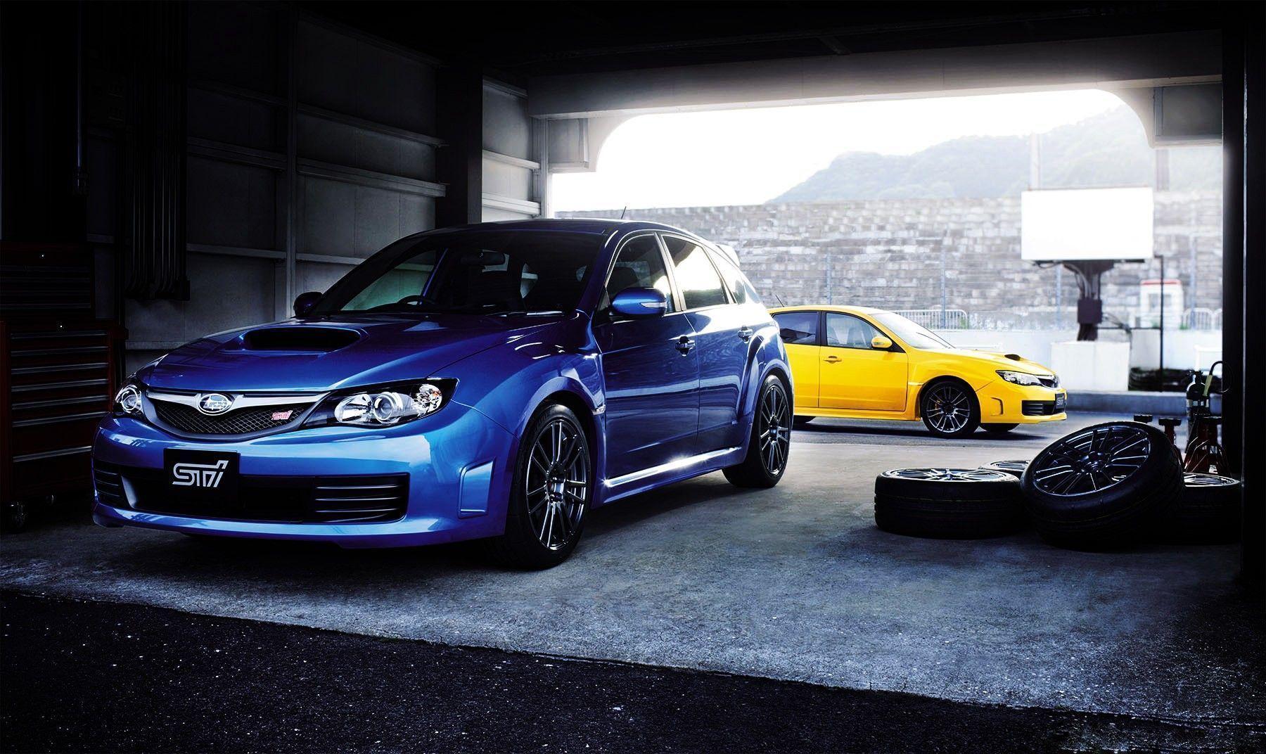 Subaru Impreza Blue 2K Wallpapers Pictures