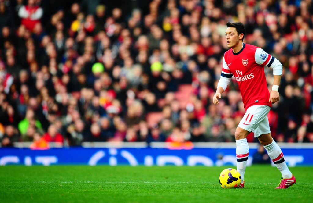 Mesut Ozil of Arsenal BPI Arsenal v Fulham JG K