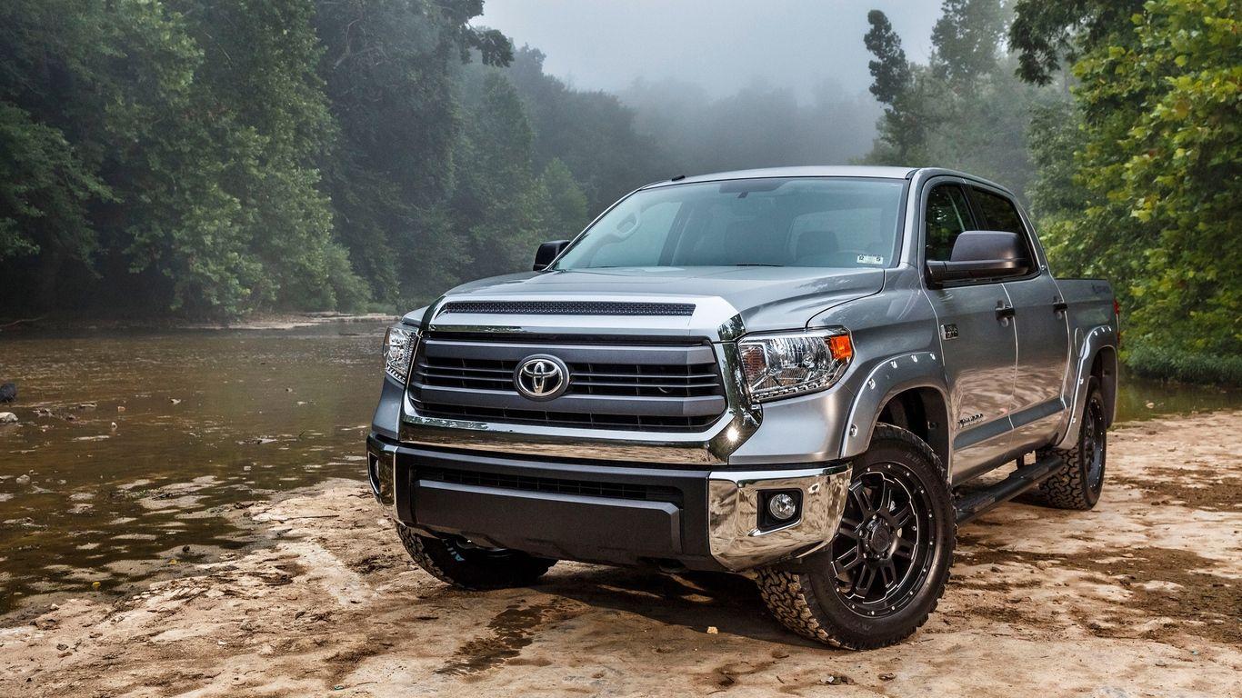 Download wallpapers , toyota, tundra, pickup tablet